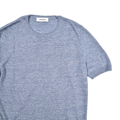 GRAN SASSO リネン100% 半袖ニットTシャツ｜425999｜GUARDAROBA MILANO OFFICIAL STORE
