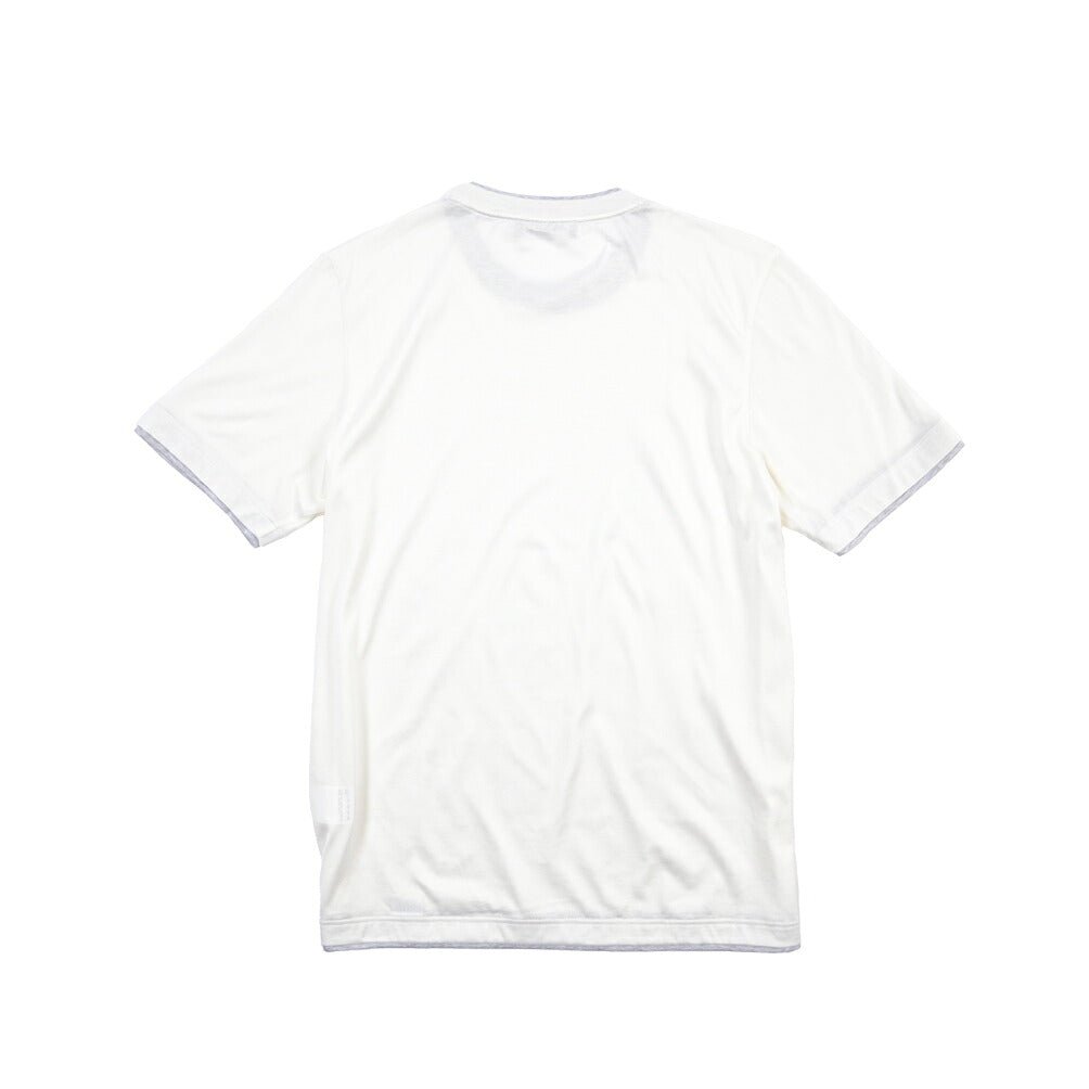 GRAN SASSO コットン100% クルーネック半袖Tシャツ ホワイト 50 | GUARDAROBA MILANO OFFICIAL STORE