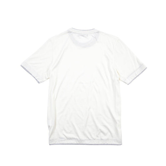 GRAN SASSO コットン100% クルーネック半袖Tシャツ ホワイト 50 | GUARDAROBA MILANO OFFICIAL STORE