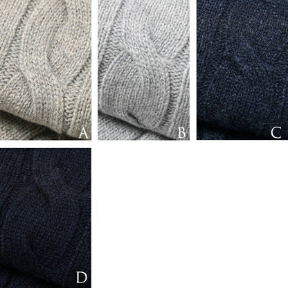 GRAN SASSO ヴァージンウールカシミヤ プルオーバーミドルゲージニットセーター｜399666 - A - 50｜GUARDAROBA MILANO OFFICIAL STORE