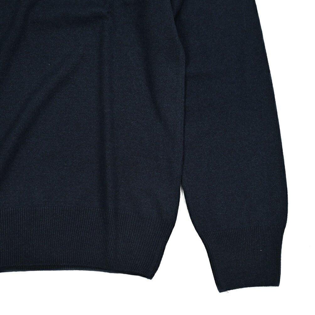 秋冬先行セール｜GRAN SASSO ウールビスコースカシミヤ クルーネックハイゲージニットセーター｜413596-46｜GUARDAROBA MILANO OFFICIAL STORE