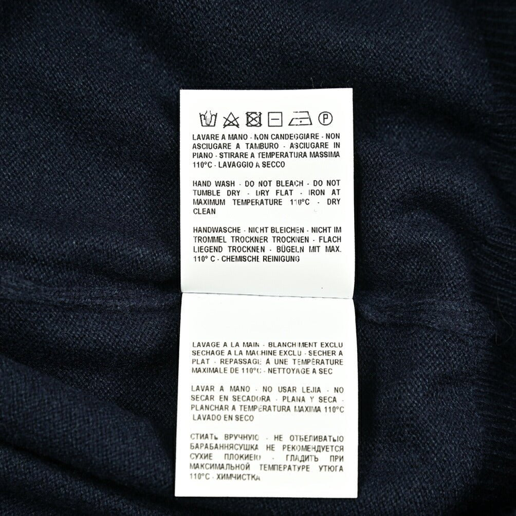 秋冬先行セール｜GRAN SASSO ウールビスコースカシミヤ クルーネックハイゲージニットセーター｜413596-46｜GUARDAROBA MILANO OFFICIAL STORE