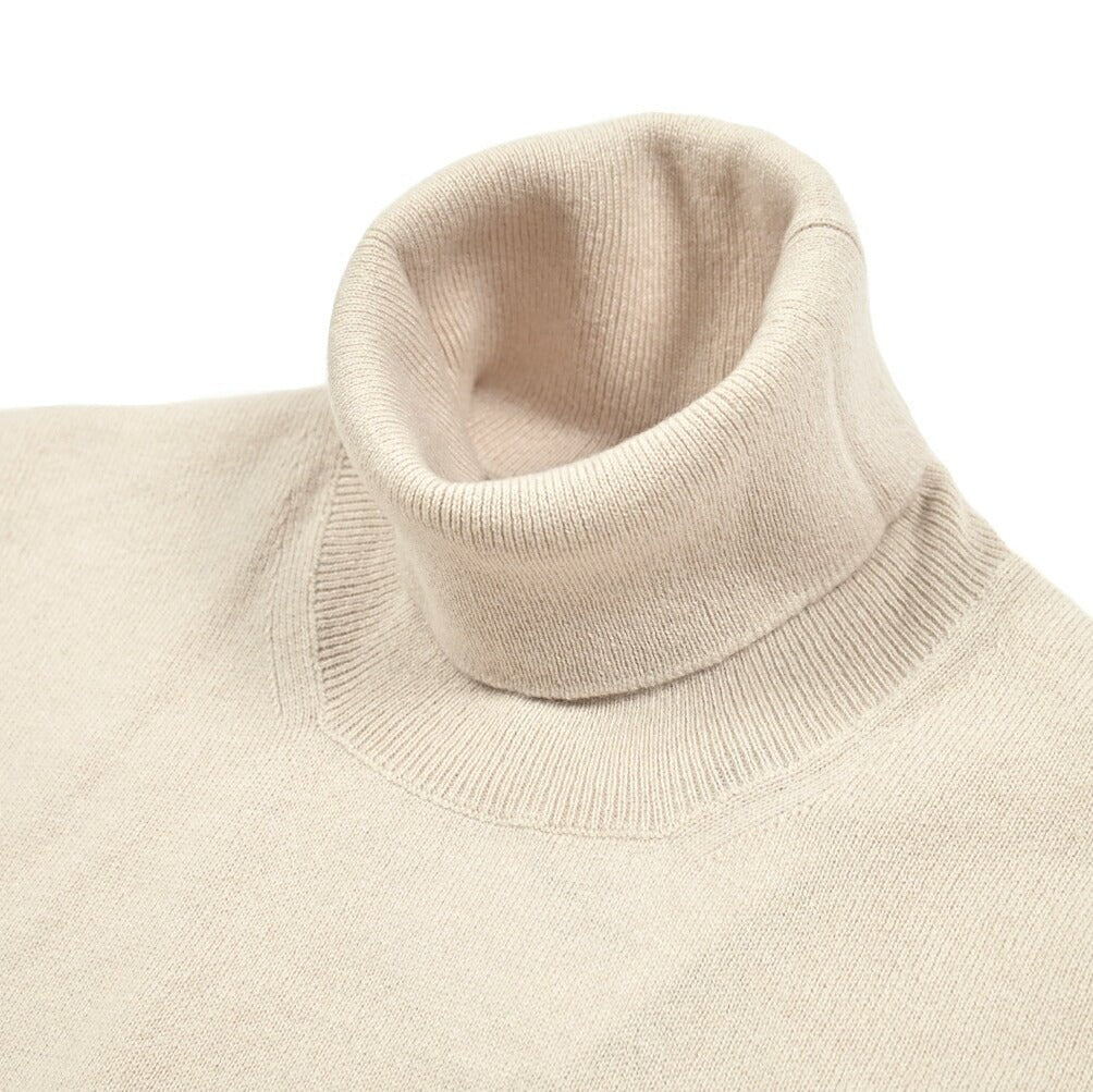 秋冬先行セール｜GRAN SASSO ウールビスコースカシミヤ タートルネックハイゲージニットセーター｜413680-46｜GUARDAROBA MILANO OFFICIAL STORE