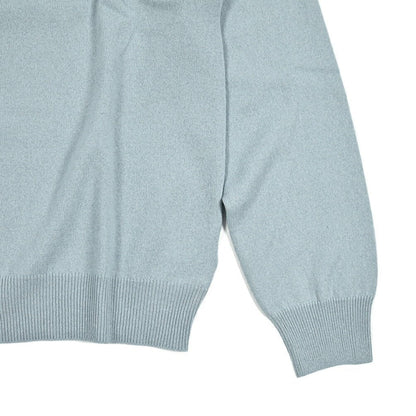 秋冬先行セール｜GRAN SASSO ウールビスコースカシミヤ クルーネックハイゲージニットセーター｜413868-A-46｜GUARDAROBA MILANO OFFICIAL STORE