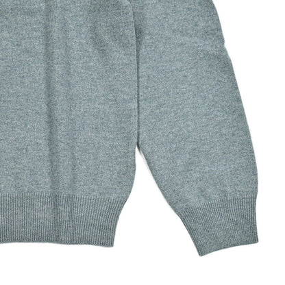 秋冬先行セール｜GRAN SASSO ウールビスコースカシミヤ クルーネックハイゲージニットセーター｜413868-A-46｜GUARDAROBA MILANO OFFICIAL STORE