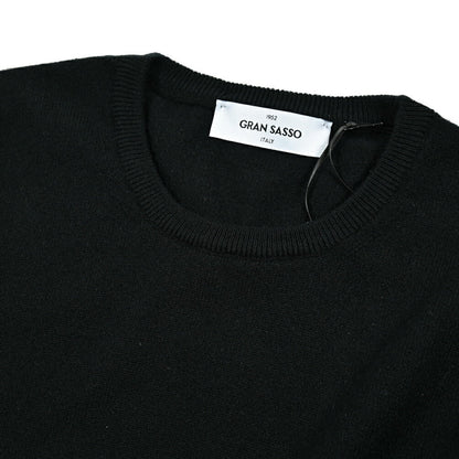 秋冬先行セール｜GRAN SASSO CASHMERE カシミヤ100% クルーネックハイゲージニットセーター｜413549-46｜GUARDAROBA MILANO OFFICIAL STORE