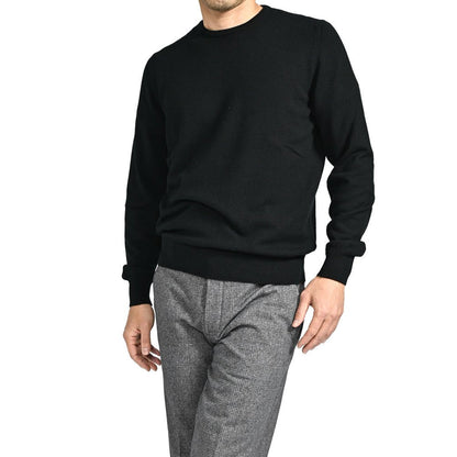 秋冬先行セール｜GRAN SASSO CASHMERE カシミヤ100% クルーネックハイゲージニットセーター｜413549-46｜GUARDAROBA MILANO OFFICIAL STORE