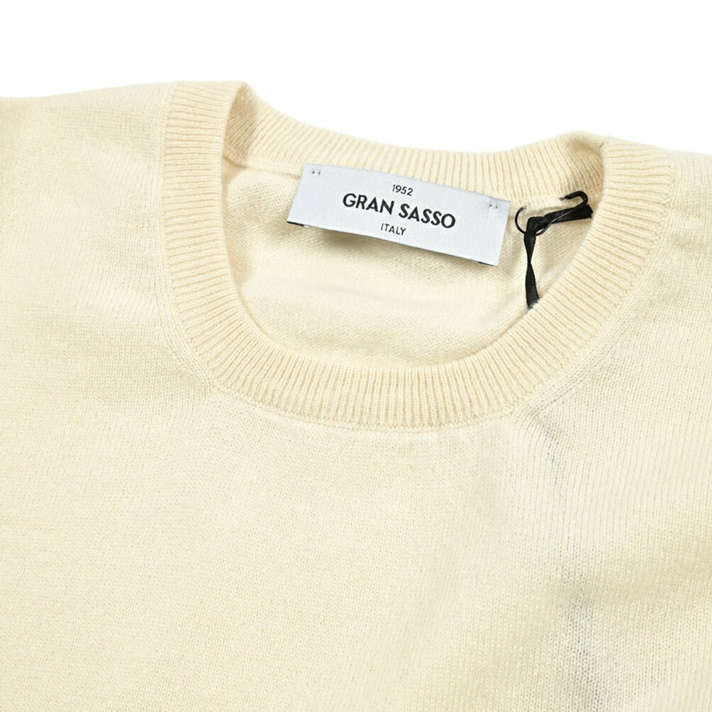 SALE｜GRAN SASSO グランサッソ / CASHMERE カシミヤ100% クルーネック