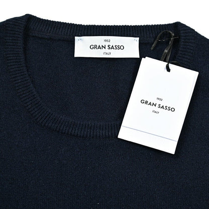 クーポン対象｜GRAN SASSO CASHMERE カシミヤ100% クルーネックハイゲージニットセーター / SLOWEAR｜GUARDAROBA MILANO OFFICIAL STORE