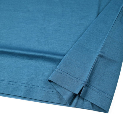 GRAN SASSO FILOSCOZIA マーセライズ スムースコットン クルーネック半袖Tシャツ / SLOWEAR｜394247 - I - 44｜GUARDAROBA MILANO OFFICIAL STORE
