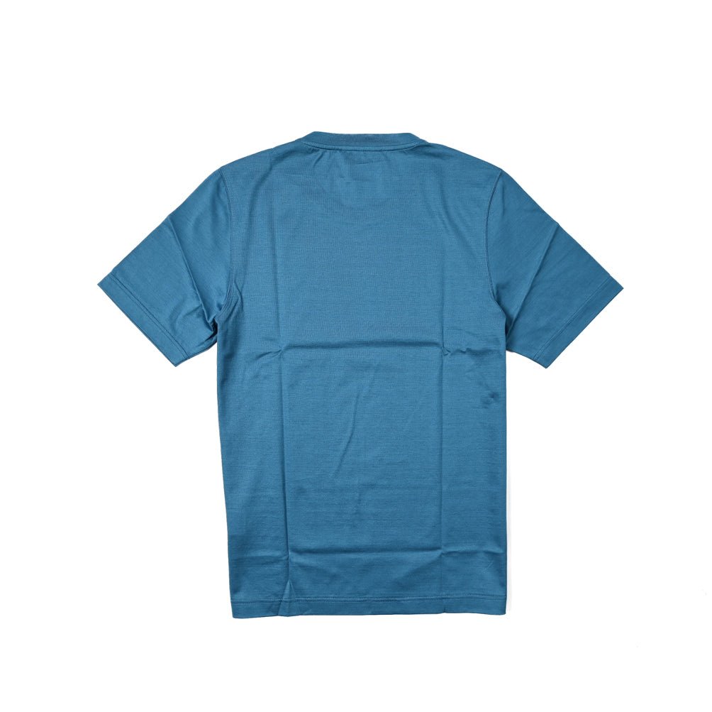 グランサッソ/FILOSCOZIATシャツカットソー杢グレー/422791 GRAN SASSO グランサッソ / マーセライズコットン 100% Tシャツ