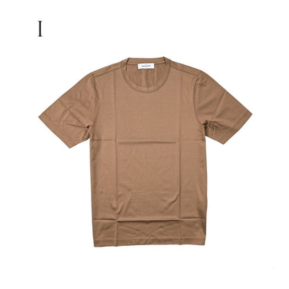GRAN SASSO FILOSCOZIA マーセライズ スムースコットン クルーネック半袖Tシャツ / SLOWEAR｜394247 - I - 44｜GUARDAROBA MILANO OFFICIAL STORE