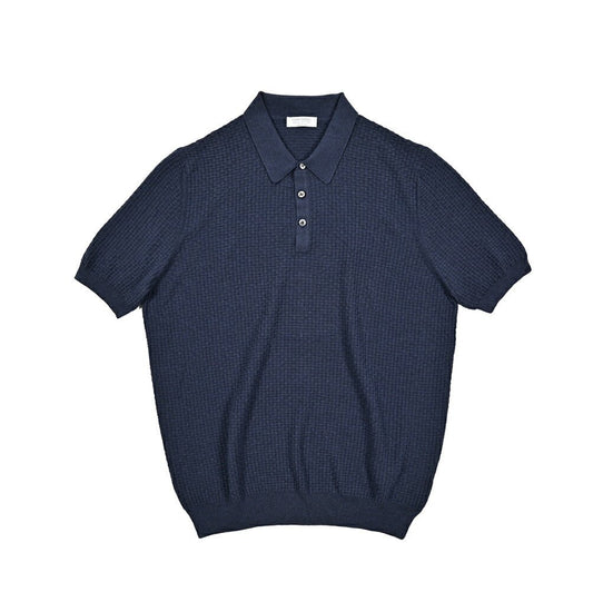GRAN SASSO FRESH COTTON コットン100% ニットポロシャツ｜407397｜GUARDAROBA MILANO OFFICIAL STORE