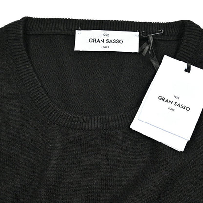 クーポン対象｜GRAN SASSO ウールビスコースカシミヤ クルーネックハイゲージニットセーター / SLOWEAR｜GUARDAROBA MILANO OFFICIAL STORE