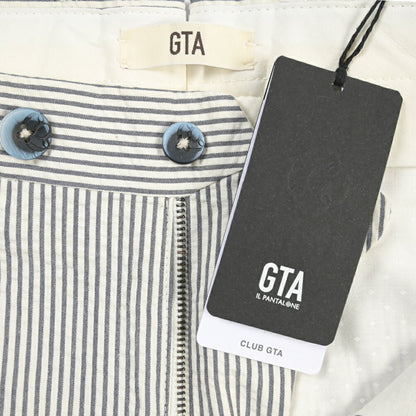 GTA “772 L” コットン100% シアサッカーパンツ / SLIM / メンズ グレー 46 | GUARDAROBA MILANO OFFICIAL STORE