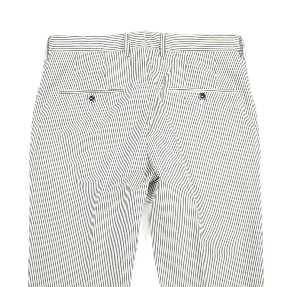 GTA “772 L” コットン100% シアサッカーパンツ / SLIM / メンズ グレー 46 | GUARDAROBA MILANO OFFICIAL STORE