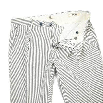 GTA “772 L” コットン100% シアサッカーパンツ / SLIM / メンズ グレー 46 | GUARDAROBA MILANO OFFICIAL STORE
