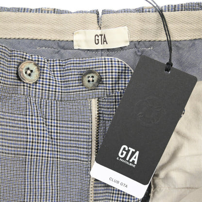 GTA “772 L” シアサッカー スリムフィットパンツ グレー 48 | GUARDAROBA MILANO OFFICIAL STORE
