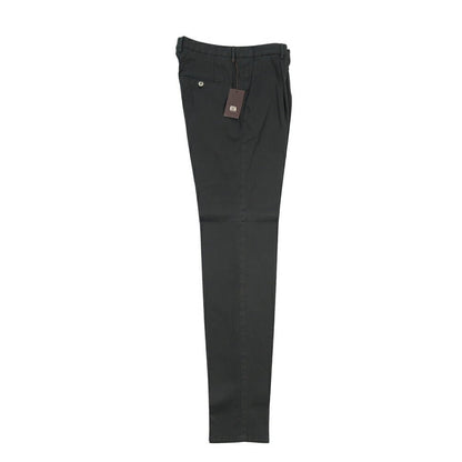 GTA “772 L” SLIM FIT ストレッチコットン ワンタックチノパンツ / SLIM FIT ダークネイビー 46 | GUARDAROBA MILANO OFFICIAL STORE