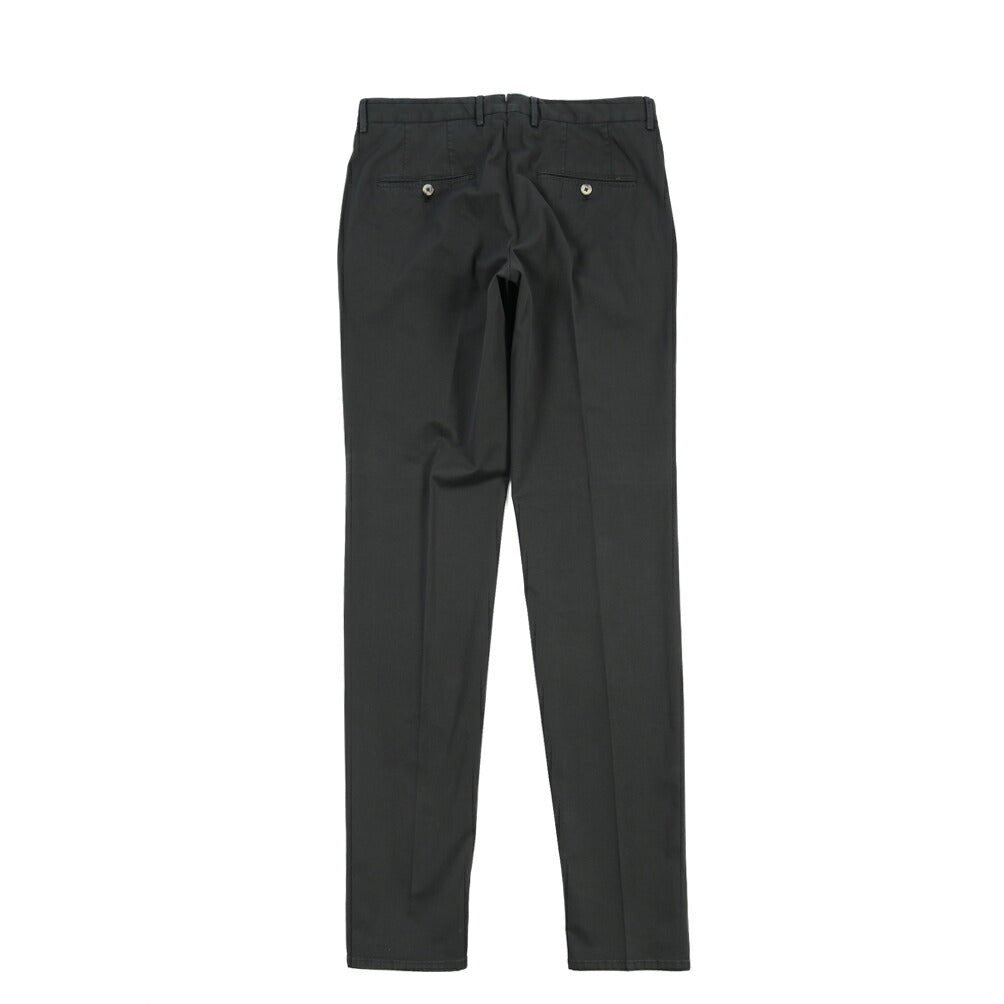 GTA “772 L” SLIM FIT ストレッチコットン ワンタックチノパンツ / SLIM FIT ダークネイビー 46 | GUARDAROBA MILANO OFFICIAL STORE