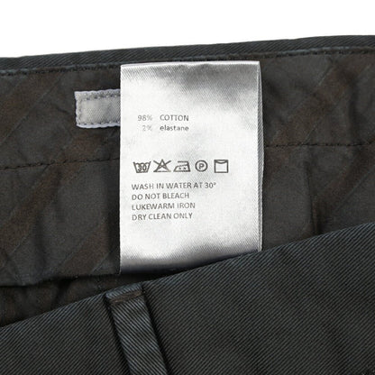 GTA “772 L” SLIM FIT ストレッチコットン ワンタックチノパンツ / SLIM FIT ダークネイビー 46 | GUARDAROBA MILANO OFFICIAL STORE