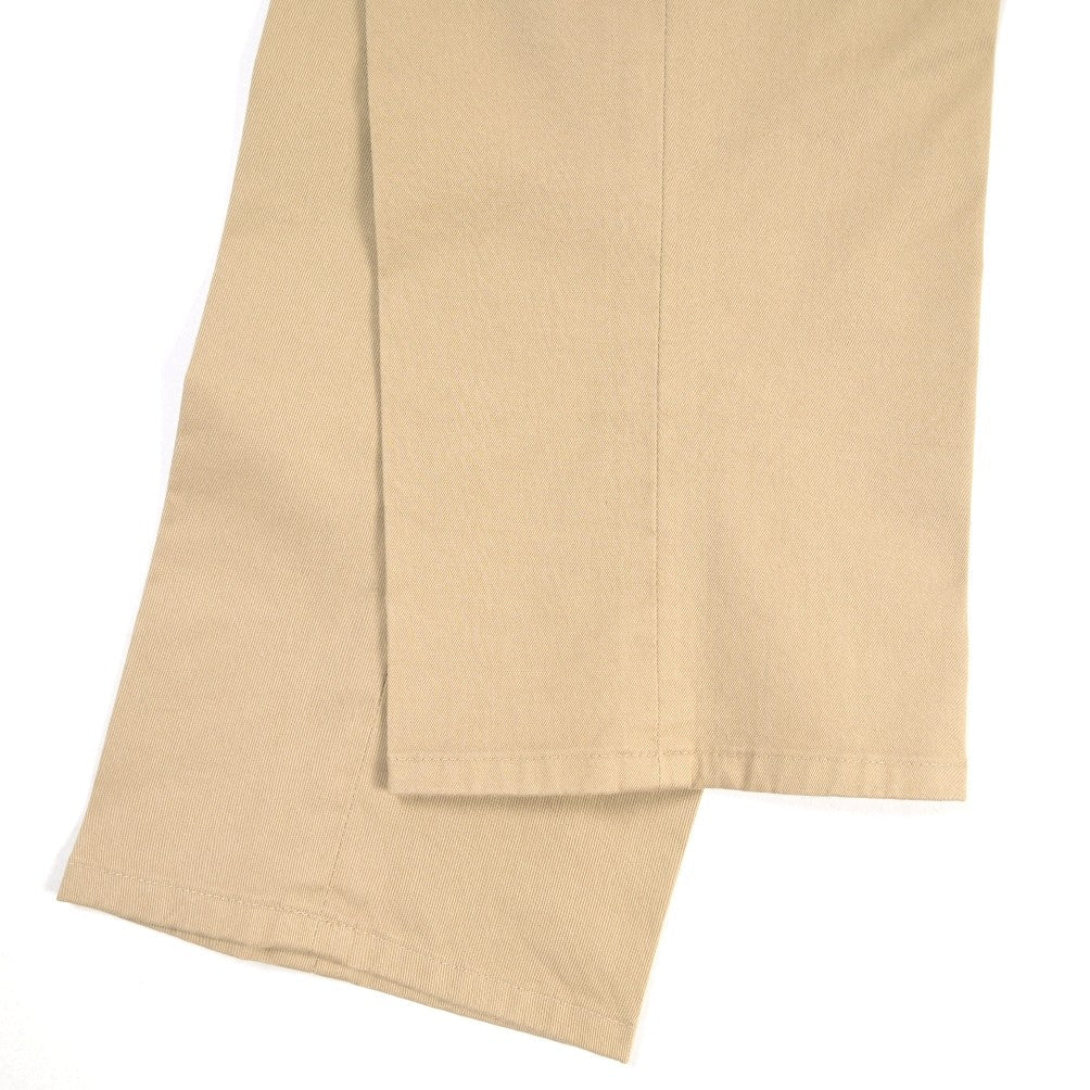 GTA “772 L” ストレッチコットン ワンタックチノパンツ / SLIM FIT ベージュ 46 | GUARDAROBA MILANO OFFICIAL STORE