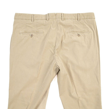GTA “772” ストレッチコットン ワンタックスラックス / SLIM / メンズ ベージュ 54 | GUARDAROBA MILANO OFFICIAL STORE