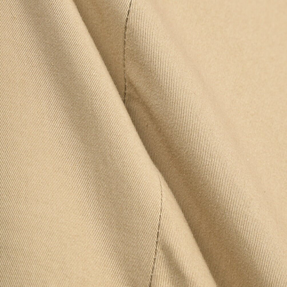 GTA “772” ストレッチコットン ワンタックチノパンツ / SLIM FIT ベージュ 46 | GUARDAROBA MILANO OFFICIAL STORE