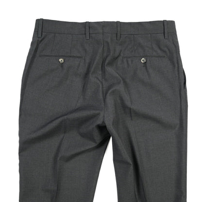 GTA “800 G SL” ウール100% ノータックスラックス / SLIM FIT ダークグレー 46 | GUARDAROBA MILANO OFFICIAL STORE