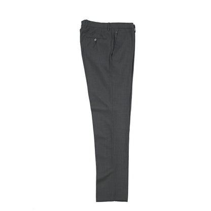 GTA “800 G SL” ウール100% ノータックスラックス / SLIM FIT ダークグレー 46 | GUARDAROBA MILANO OFFICIAL STORE
