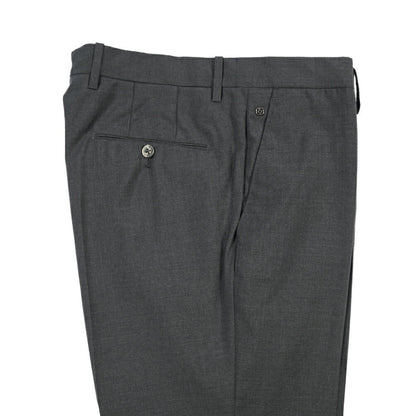 GTA “800 G SL” ウール100% ノータックスラックス / SLIM FIT ダークグレー 46 | GUARDAROBA MILANO OFFICIAL STORE