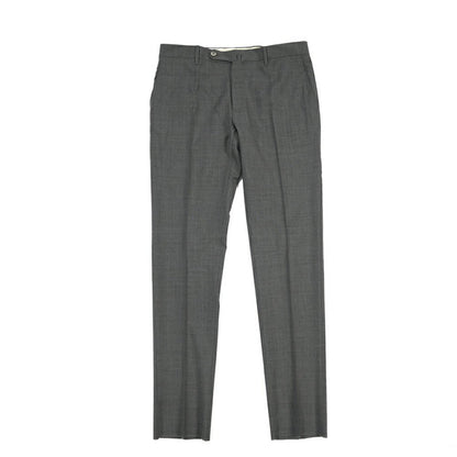 GTA “800 G SL” ウール100% ノータックスラックス / SLIM FIT ダークグレー 50 | GUARDAROBA MILANO OFFICIAL STORE