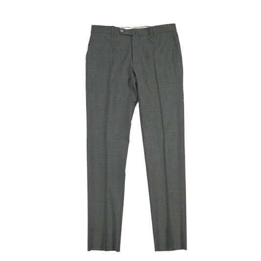 GTA “800 G SL” ウール100% ノータックスラックス / SLIM FIT ダークグレー 50 | GUARDAROBA MILANO OFFICIAL STORE