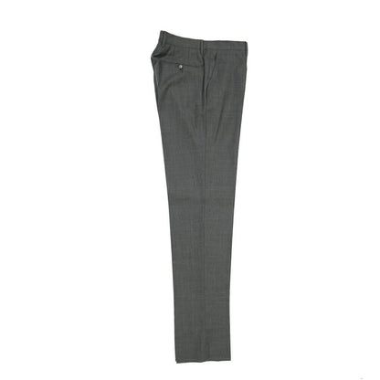 GTA “800 G SL” ウール100% ノータックスラックス / SLIM FIT ダークグレー 50 | GUARDAROBA MILANO OFFICIAL STORE