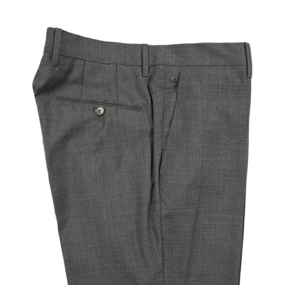 GTA “800 G SL” ウール100% ノータックスラックス / SLIM FIT ダークグレー 50 | GUARDAROBA MILANO OFFICIAL STORE