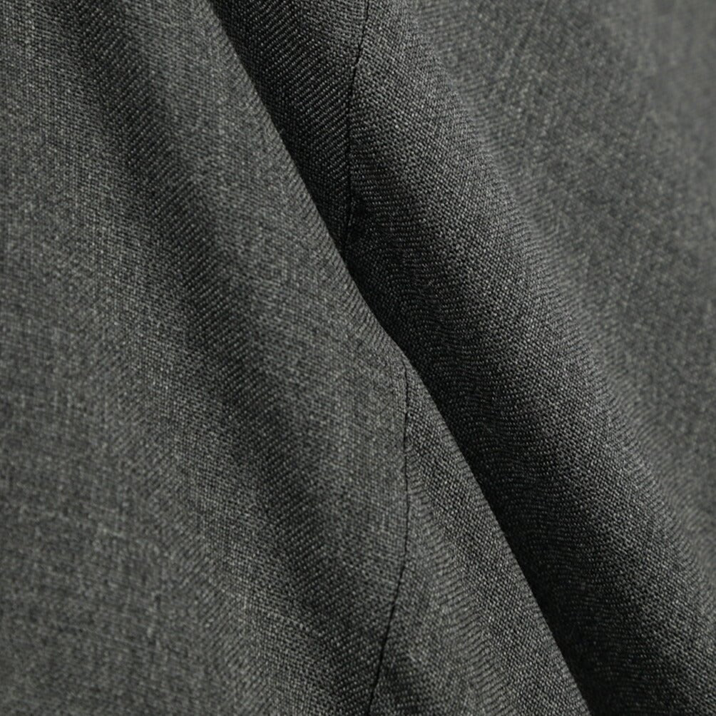 GTA “800 G SL” ウール100% ノータックスラックス / SLIM FIT ダークグレー 50 | GUARDAROBA MILANO OFFICIAL STORE