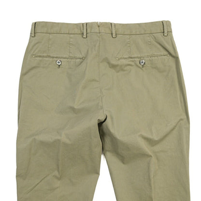 GTA “800 K” ストレッチコットン ノータックチノパンツ / EXTRASLIM FIT カーキグリーン 46 | GUARDAROBA MILANO OFFICIAL STORE