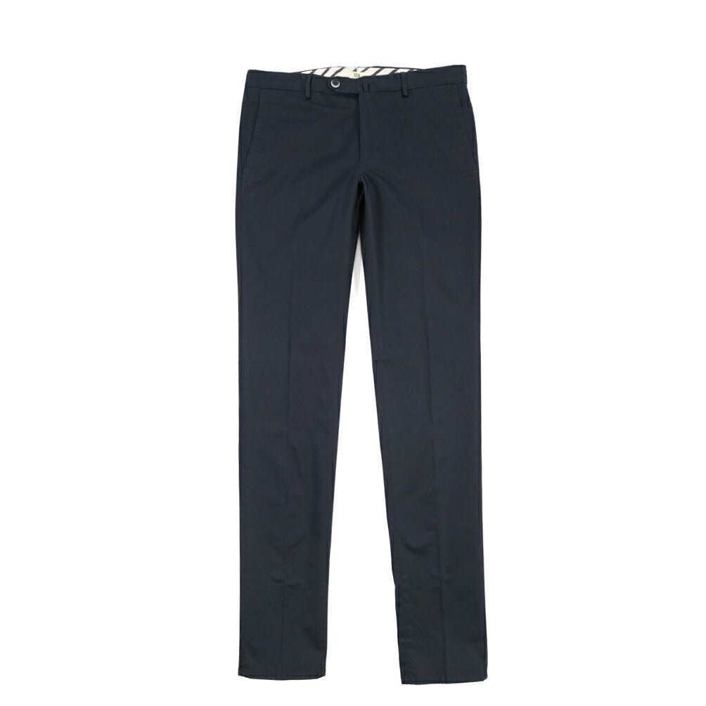 GTA “800 K” ストレッチコットン ノータックチノパンツ / EXTRASLIM FIT ネイビー 44 | GUARDAROBA MILANO OFFICIAL STORE