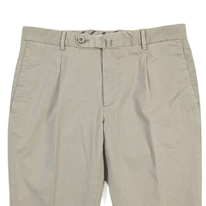GTA “800 KP” ストレッチコットン ワンタックチノパンツ / EXTRASLIM FIT グレー 46 | GUARDAROBA MILANO OFFICIAL STORE