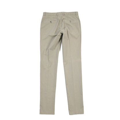 GTA “800 KP” ストレッチコットン ワンタックチノパンツ / EXTRASLIM FIT グレー 46 | GUARDAROBA MILANO OFFICIAL STORE