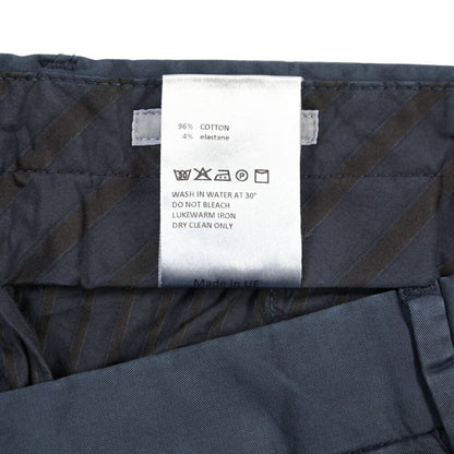 GTA “800 KP” ストレッチコットン ワンタックチノパンツ / EXTRASLIM FIT ネイビー 46 | GUARDAROBA MILANO OFFICIAL STORE