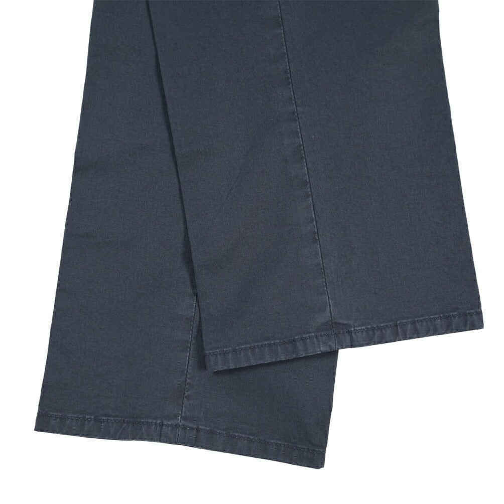 GTA “800 KP” ストレッチコットン ワンタックチノパンツ / EXTRASLIM FIT ネイビー 46 | GUARDAROBA MILANO OFFICIAL STORE