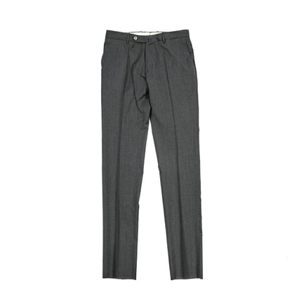 GTA “800 SL” ヴァージンウール100% ノータックスラックス / SLIM FIT ダークグレー 56 | GUARDAROBA MILANO OFFICIAL STORE