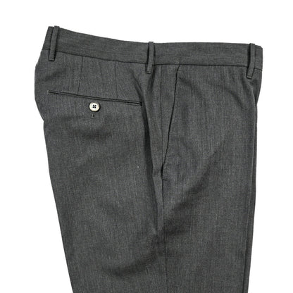 GTA “800 SL” ヴァージンウール100% ノータックスラックス / SLIM FIT ダークグレー 56 | GUARDAROBA MILANO OFFICIAL STORE