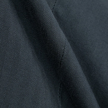 GTA “800 SL” ストレッチコットン ノータックヘリンボーンパンツ / SLIM / メンズ ネイビー 48 | GUARDAROBA MILANO OFFICIAL STORE