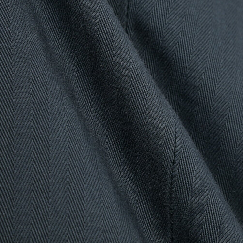 GTA “800 SL” ストレッチコットン ノータックチノパンツ シャドーストライプ / SLIM FIT ネイビー 50 | GUARDAROBA MILANO OFFICIAL STORE
