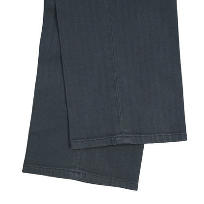 GTA “800 SL” ストレッチコットン ノータックチノパンツ シャドーストライプ / SLIM FIT ネイビー 50 | GUARDAROBA MILANO OFFICIAL STORE
