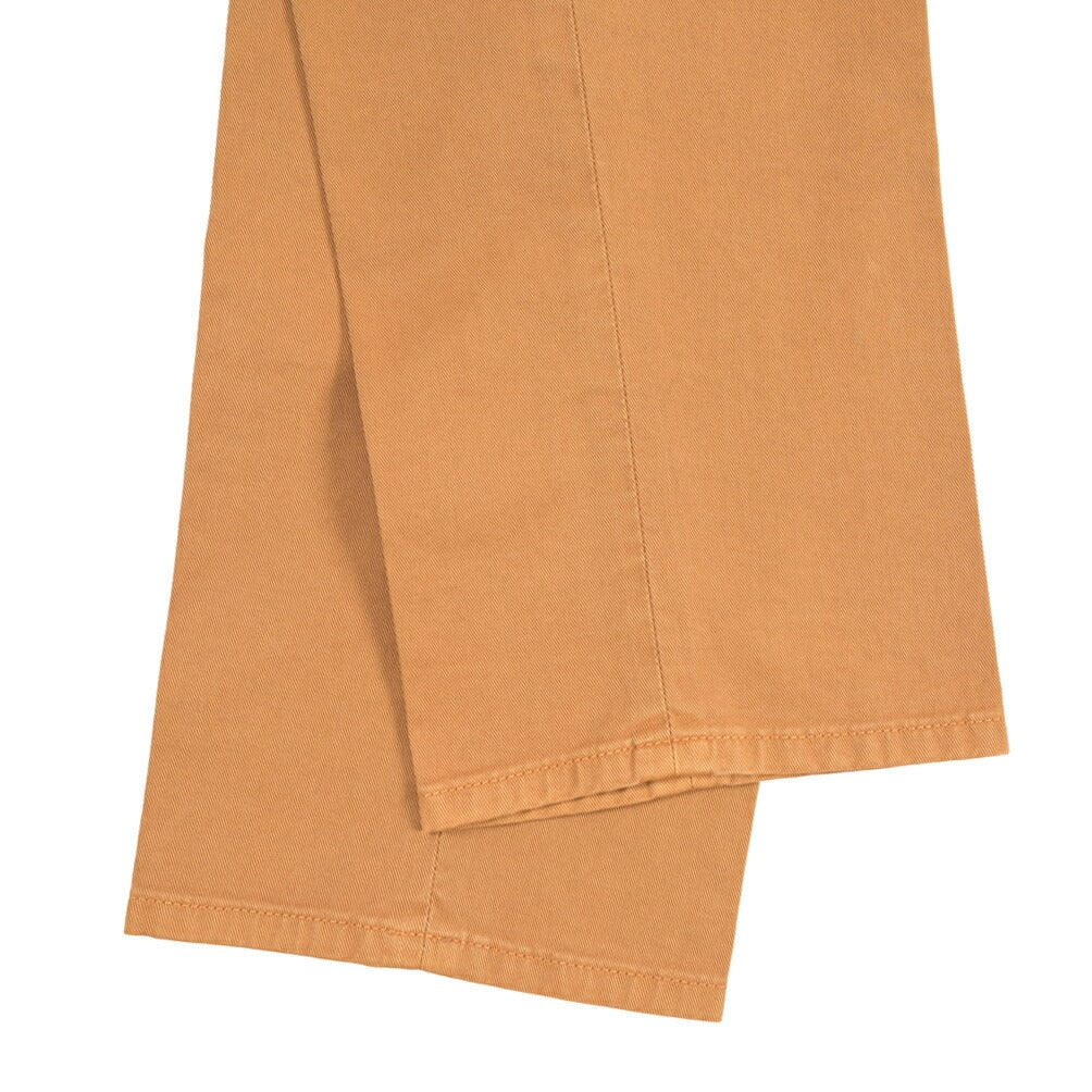 GTA “800 SSL” ストレッチコットン ノータックチノパンツ / EXTRASLIM FIT ブラウン 48 | GUARDAROBA MILANO OFFICIAL STORE