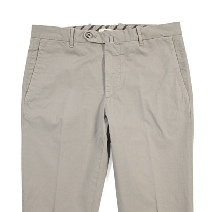 GTA “800 SSL” ストレッチコットン ノータックチノパンツ / EXTRASLIM FIT グレー 46 | GUARDAROBA MILANO OFFICIAL STORE