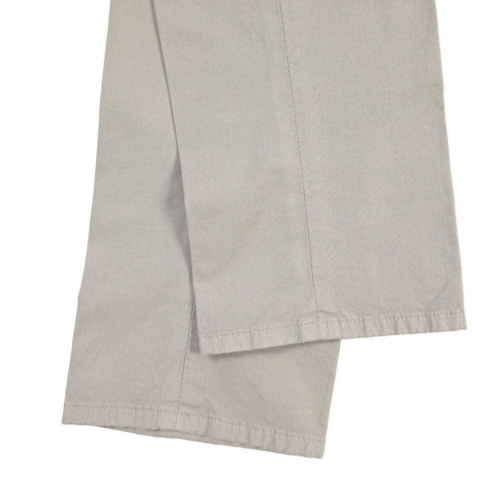 GTA “800 SSL” ストレッチコットン ノータックチノパンツ / EXTRASLIM FIT グレー 46 | GUARDAROBA MILANO OFFICIAL STORE
